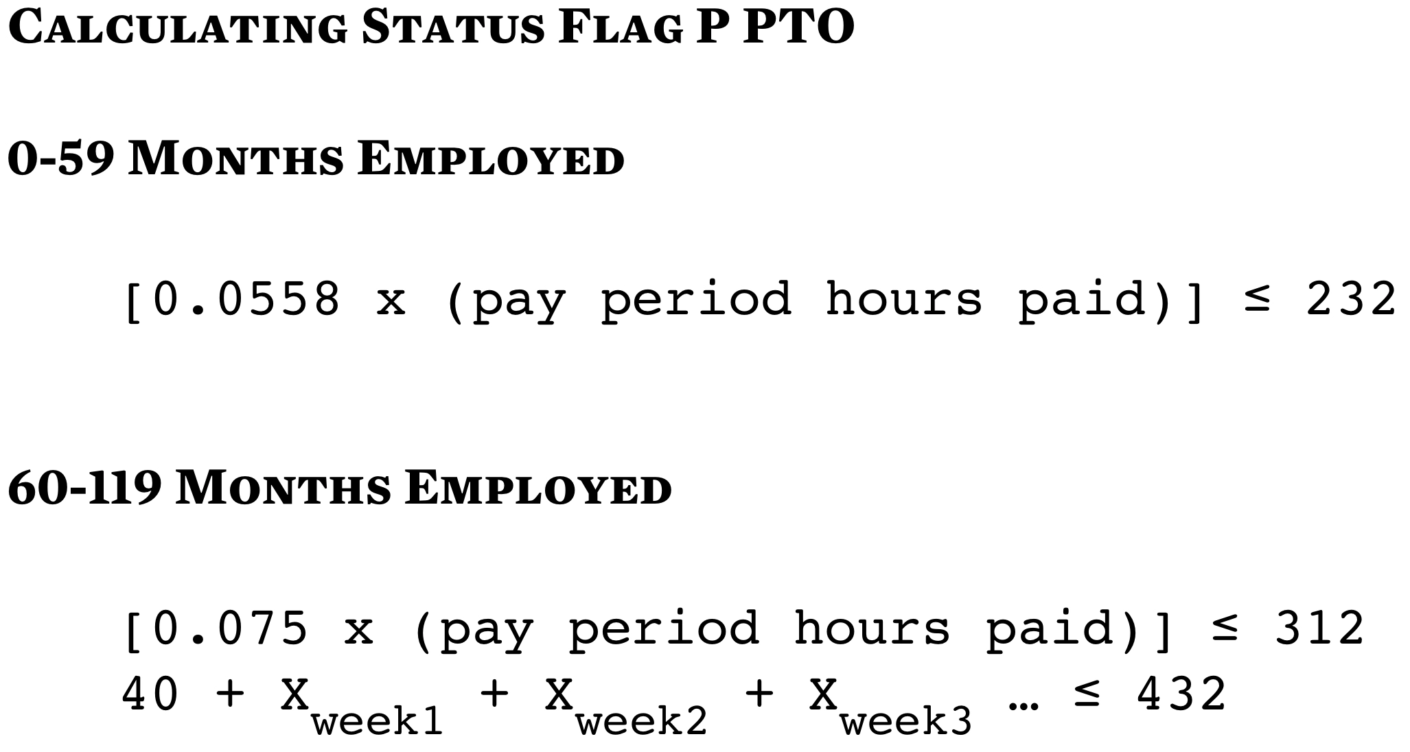 Framing calculations mathematically for the developers